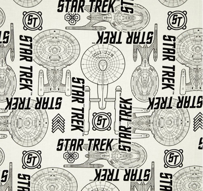 Star Trek Enterprise Fabric