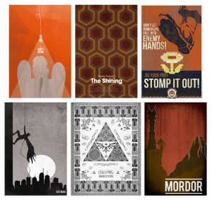 Six Art Prints to Geek Up Your Walls - Our Nerd Home