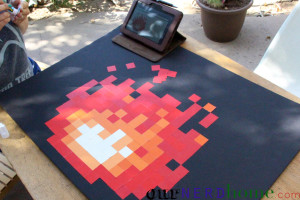 How to make 8-bit fire
