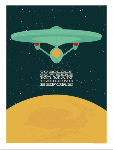 Star Trek Art Print Poster