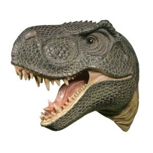 Geeky Home Decorating - T Rex Head