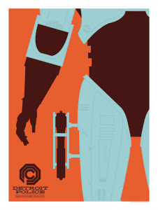 Robocop Art Print Poster