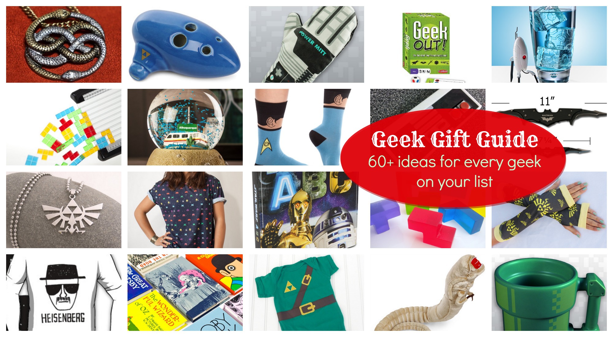 Geek Gifts: Doctor Who, Star Wars, Star Trek, Zelda, and more