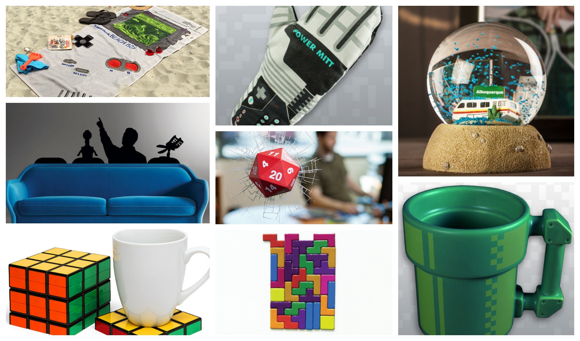 Geek Gift Guide / Geeky Holiday gift ideas