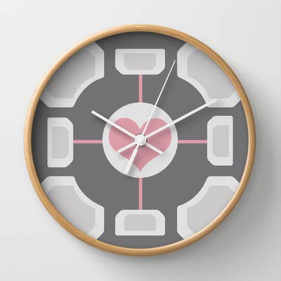 Portcal-Companion-Cube-Clock