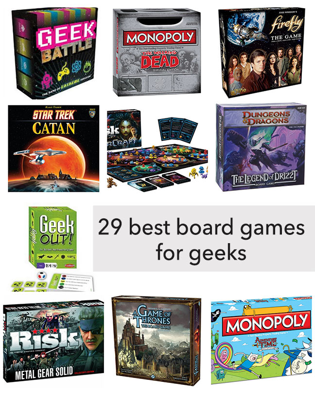 Best board games for geeks
