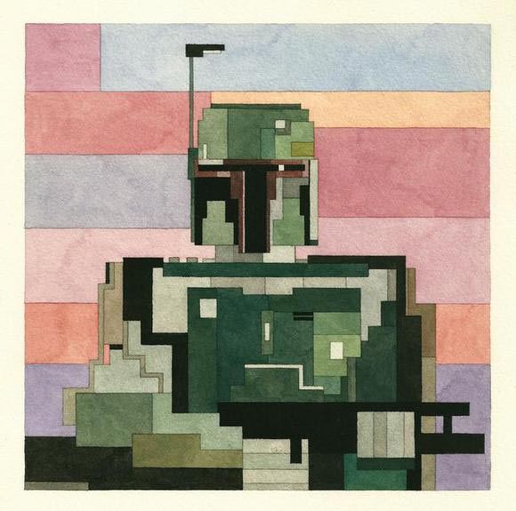 8-Bit Geek Art Prints by Adam Lister