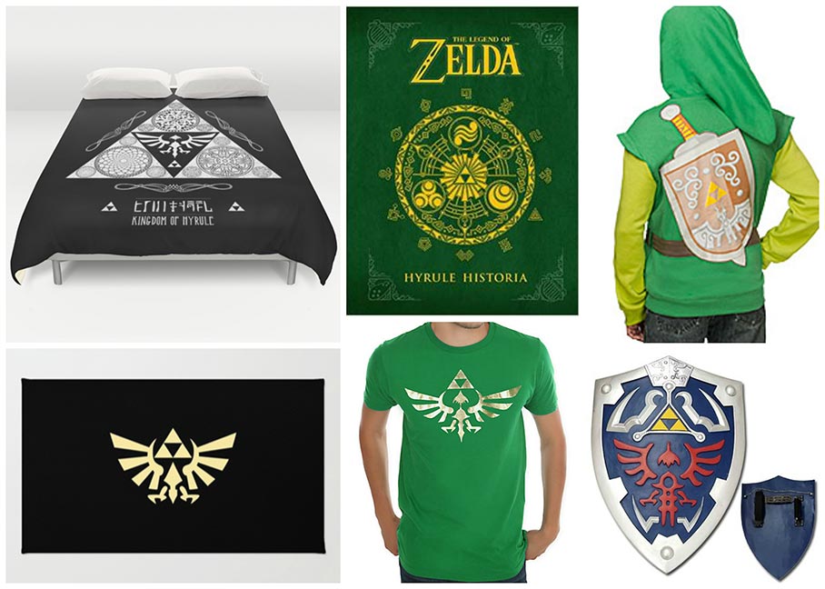 Geeky gifts: Legend of Zelda gamer gifts
