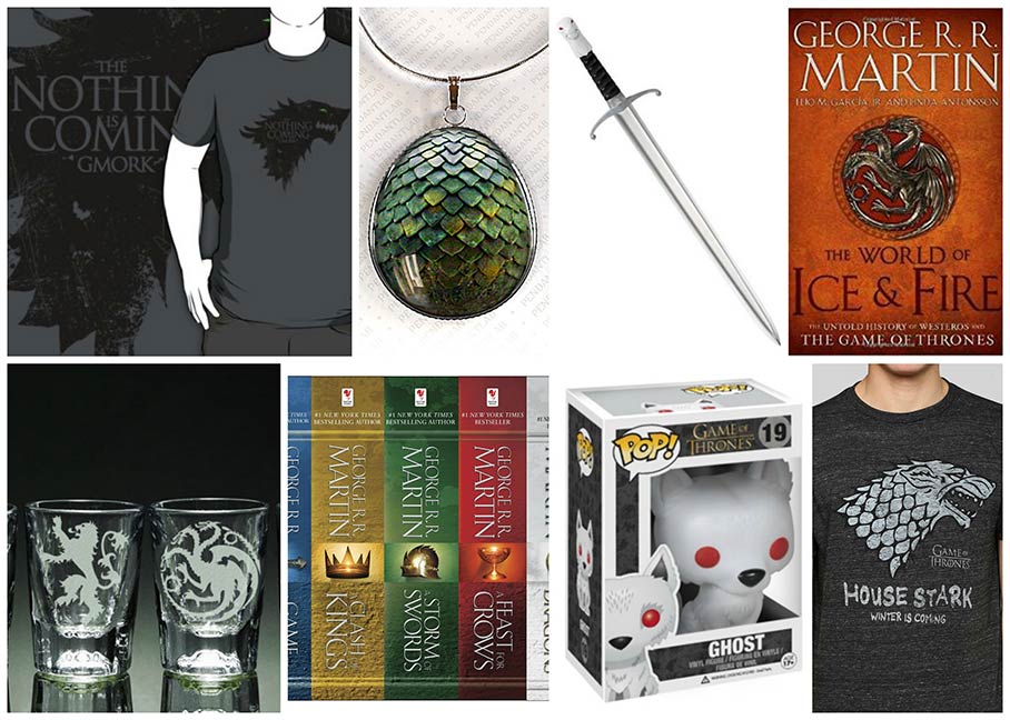 Game of Thrones geeky gifts