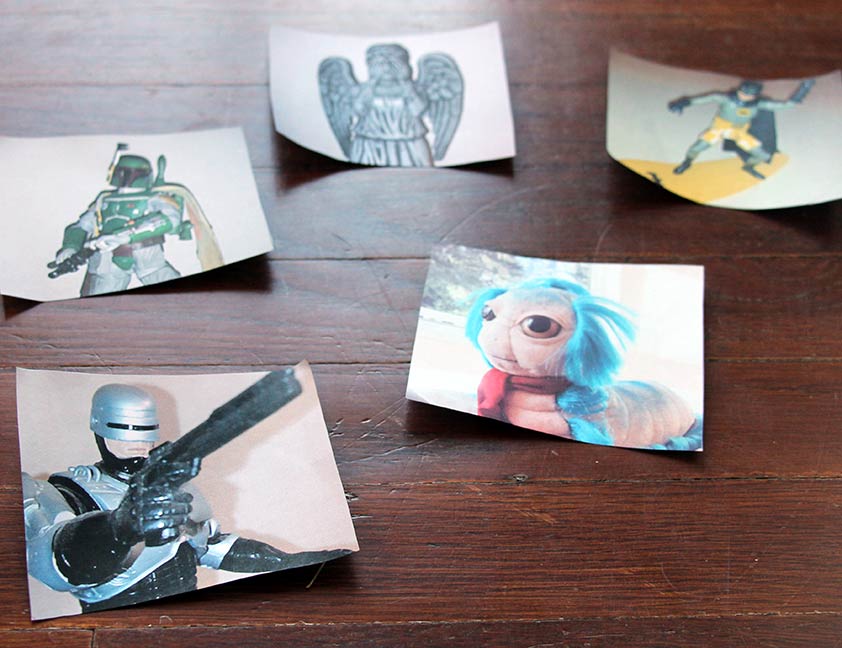DIY Polaroid Coasters / Geek Coasters