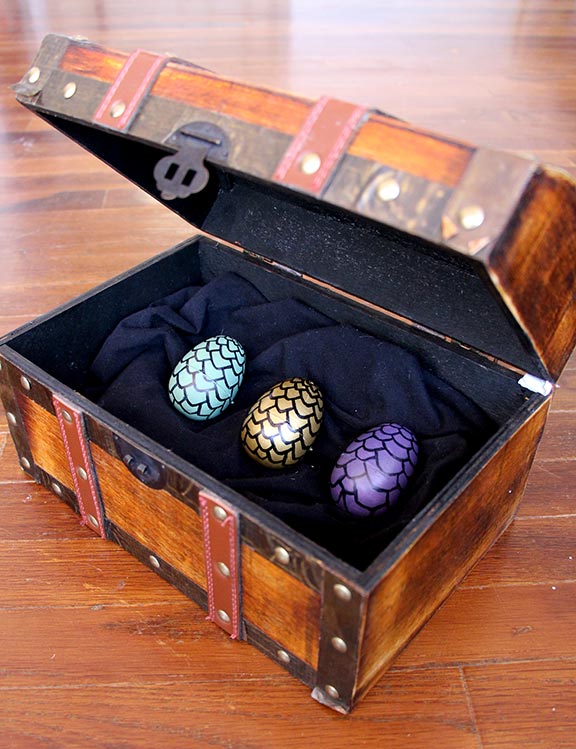 Geeky Decor - Game of Thrones Eggs in chest