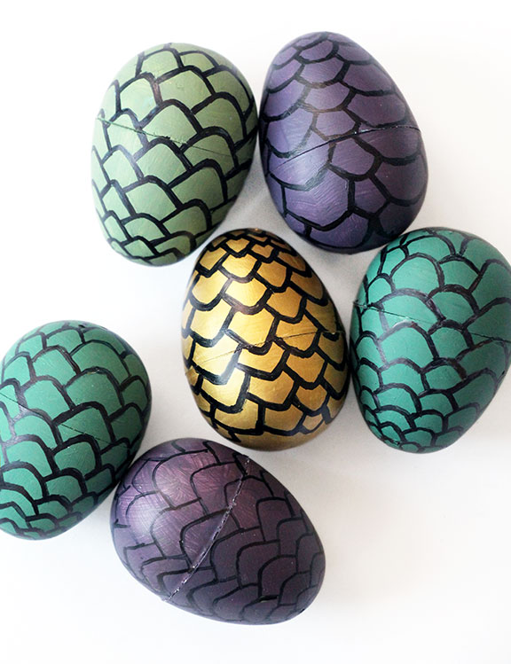Game of Thrones party ideas - DIY Game of Thrones Dragon Egg