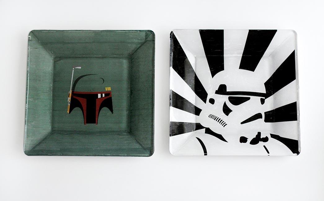 Geek Home: DIY Star Wars Plates