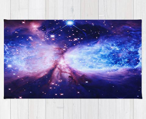 Galaxy area rug