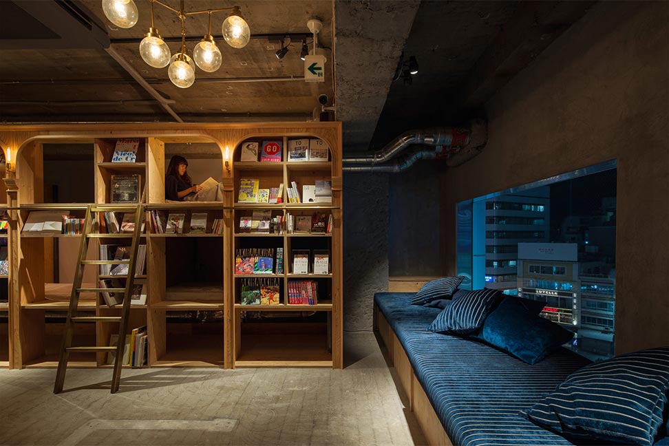 Library hotel Tokyo
